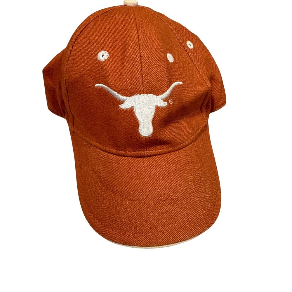 Texas Longhorns Signatures Burnt Orange Adjustable Baseball Cap Hat UT Austin